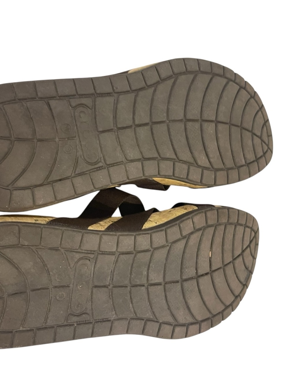 Crocs Edie Stretch Brown Slip-On Woven Sandals - Picture 5 of 5